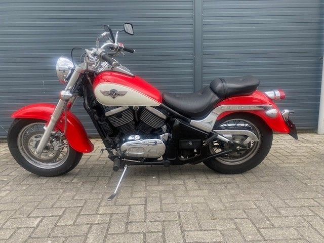 Kawasaki VN 800, Motoren, 2 cilinders, Sportuitlaat, Occasion, Chopper