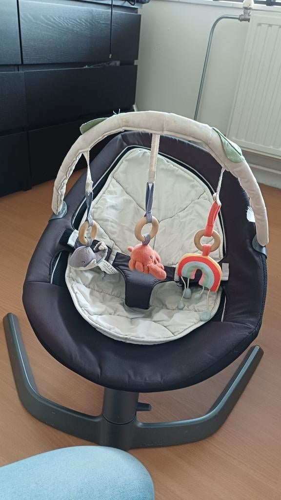 Nuna Leaf Wipstoel, Kinderen en Baby's, Wipstoeltjes, Gebruikt, Wipstoel, Overige merken, Met gordel(s) of riempje(s), Verstelbaar