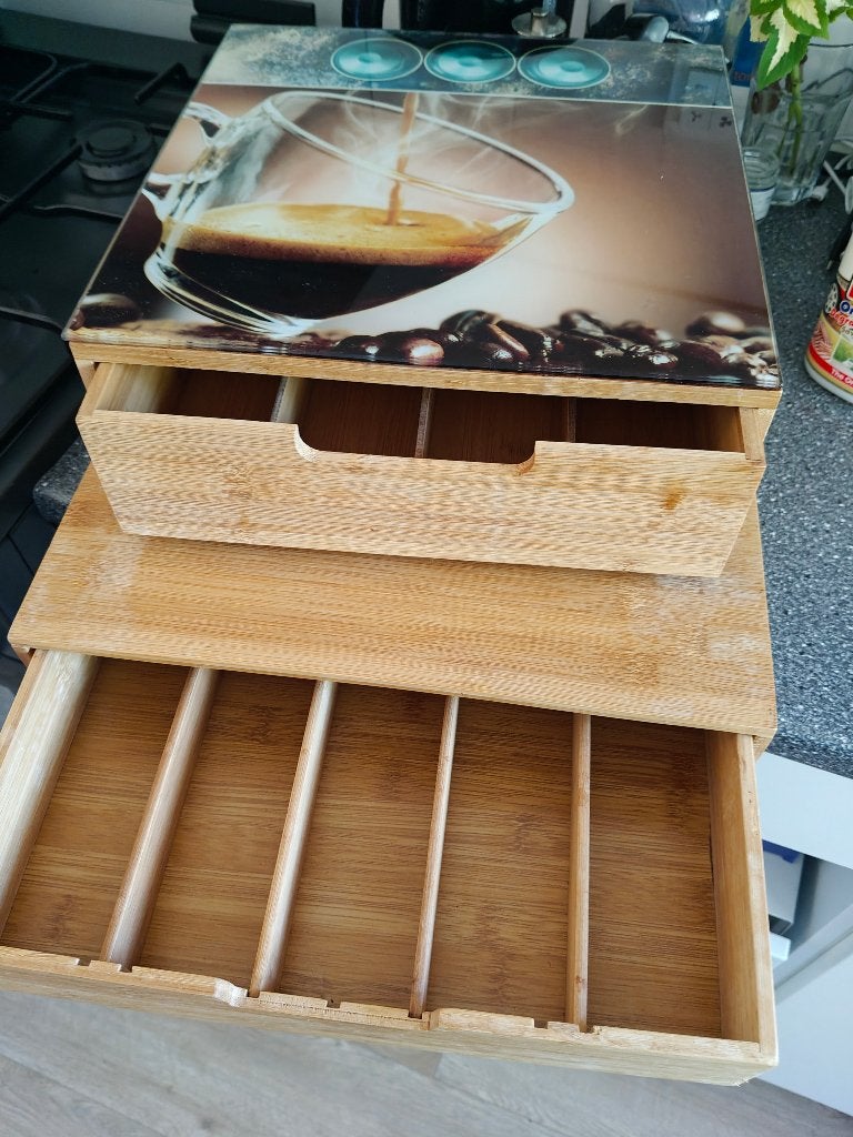 Koffiecapsules bewaardoos, Ophalen, Zo goed als nieuw, Capsulehouder, Dolce Gusto