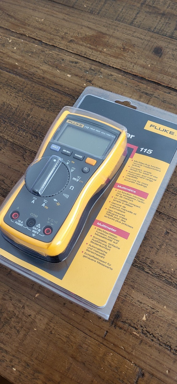 Fluke 115 True RMS Multimeter - Nieuw in verpakking, Ophalen of Verzenden, Nieuw, Multimeter