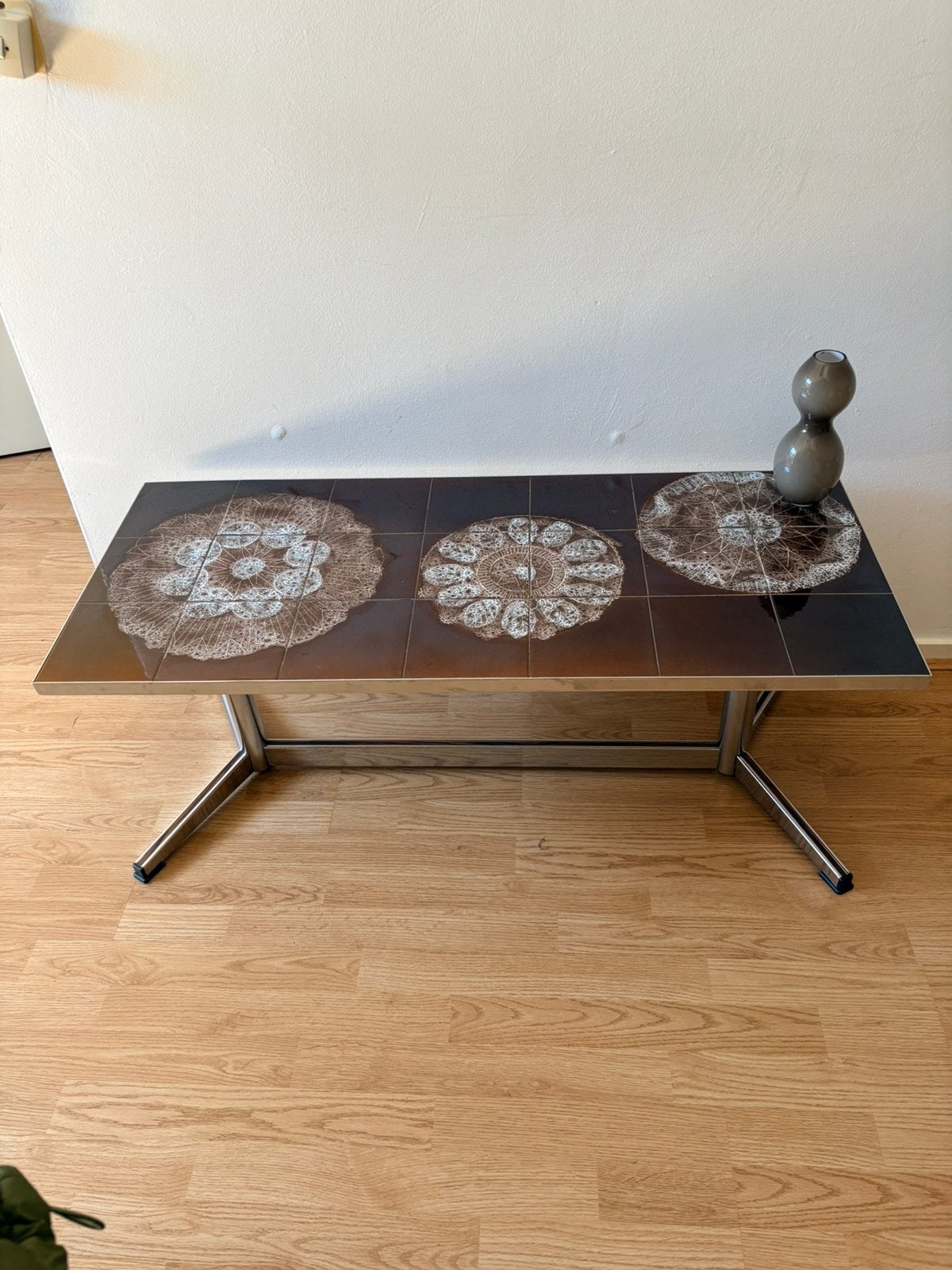 Belarti Adri tegeltafel vintage retro Artdeco, Ophalen, Gebruikt, 100 tot 150 cm, 50 tot 100 cm
