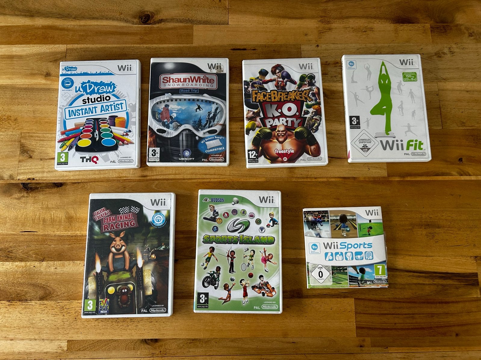 Wii Spellen - Diverse titels voor uren speelplezier, Spelcomputers en Games, Games | Nintendo Wii, Gebruikt, Overige genres, Eén computer