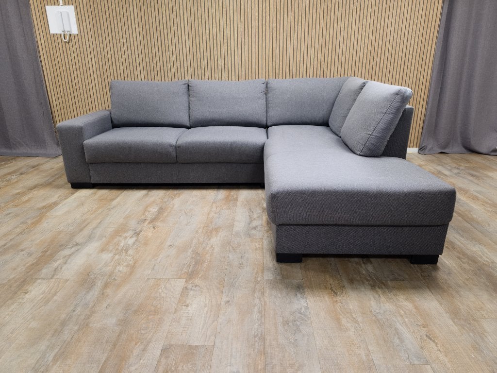 Zeer Mooi Grijs Hoekbank, Huis en Inrichting, Banken | Bankstellen, Info@banxtel.nl, Gebruikt, Hoekbank, Hoekbank