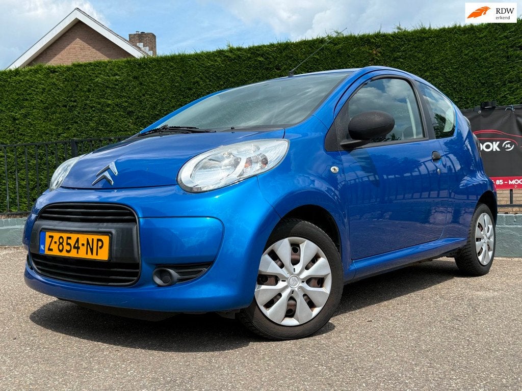 Citroen C1 1.0-12V Séduction, Auto's, Citroën, Voorwielaandrijving, Stof, Gebruikt, Zwart
