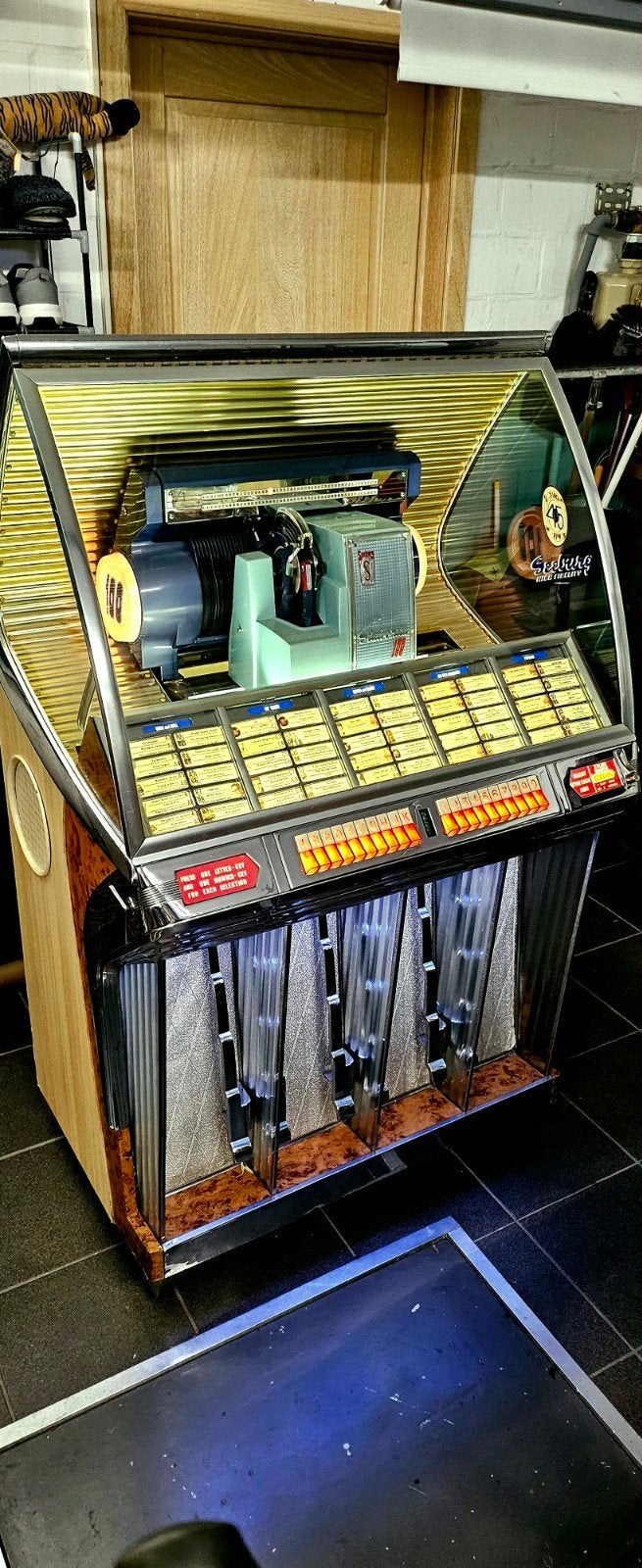 seeburg hfr100, Verzamelen, Automaten | Jukeboxen, Ophalen, Zo goed als nieuw, 1950 tot 1960, Seeburg