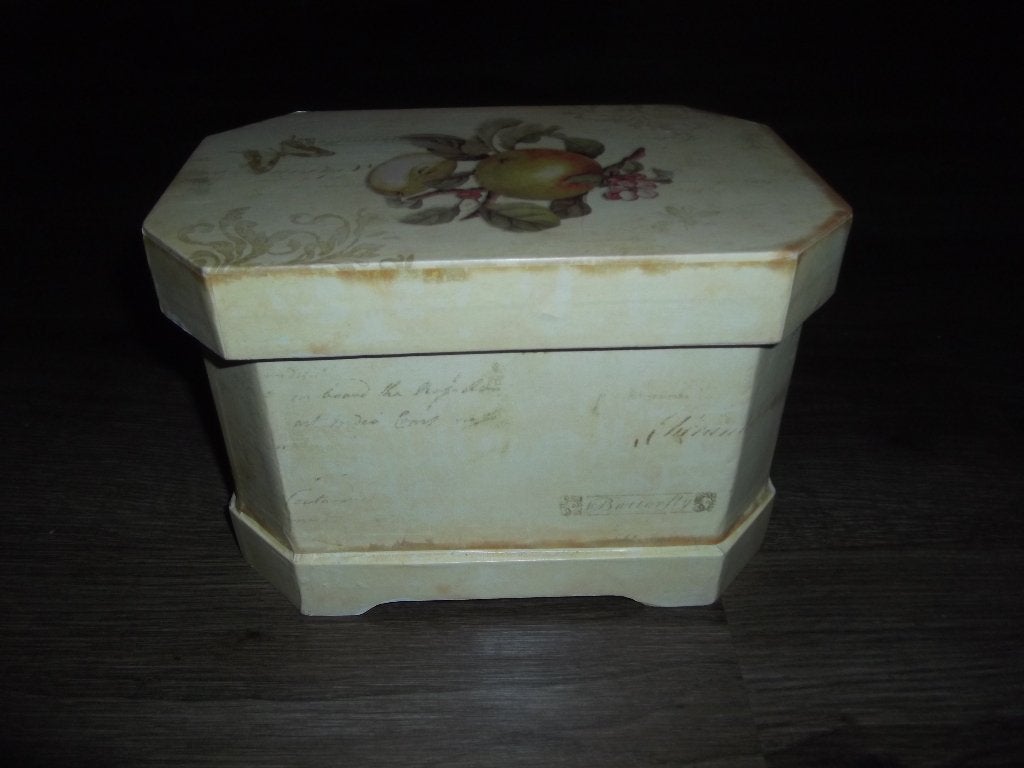 *Kistje met fruit afbeelding*, Ophalen of Verzenden