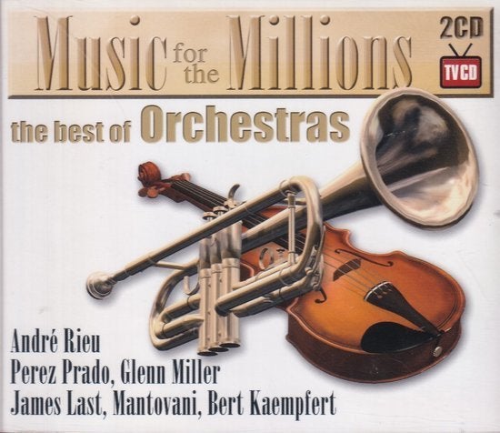 Music for the Millions -The Best Of Orchestras Originele 2CD, Kamermuziek, Boxset, Ophalen of Verzenden, Classicisme