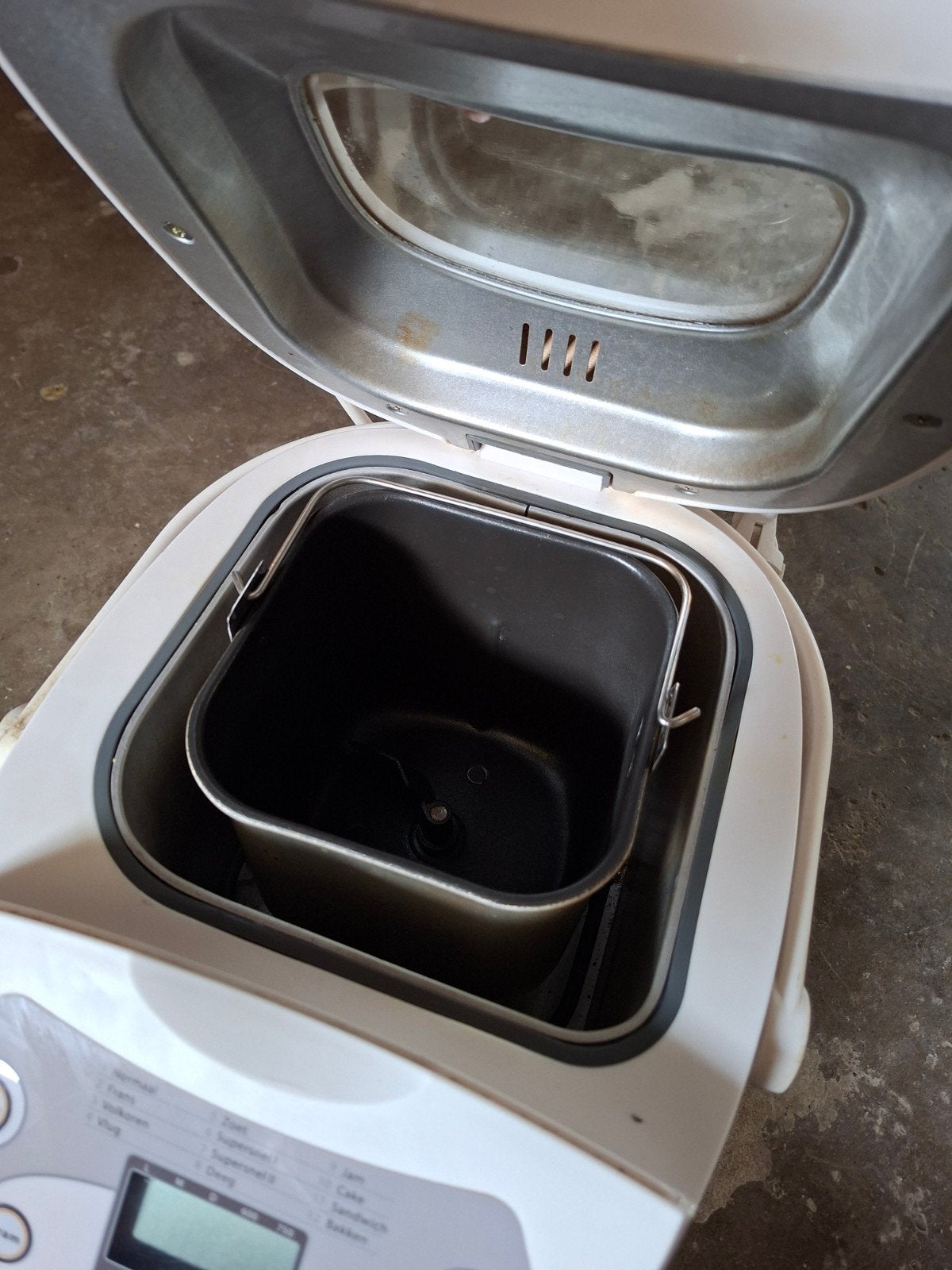 Inventum Broodbakmachine, Witgoed en Apparatuur, Broodbakmachines, Kijkvenster, 800 tot 1200 gram deeg, Zo goed als nieuw, Ophalen