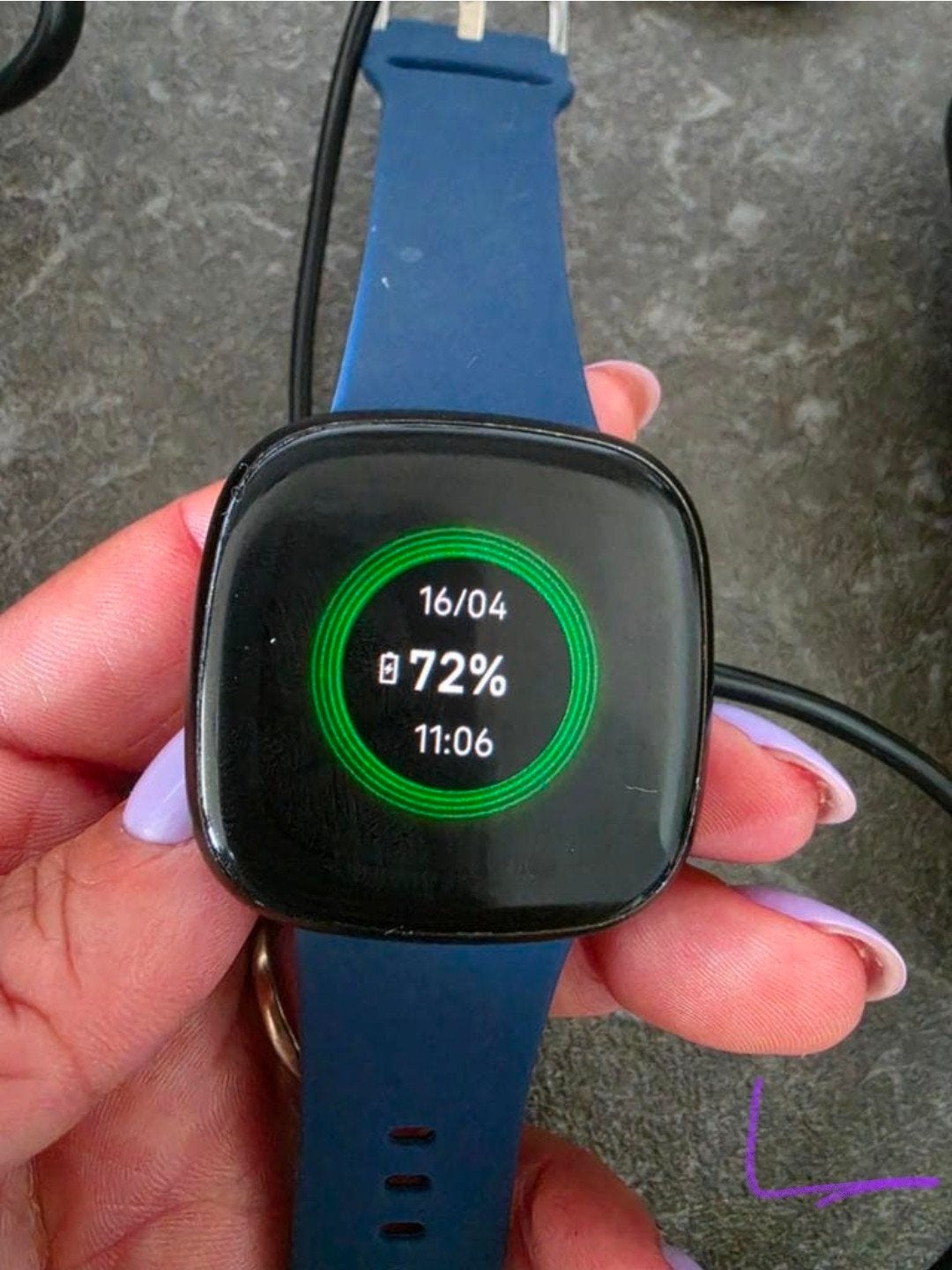 fitbit versa 3, Ophalen, Nieuw, Zwart, Android