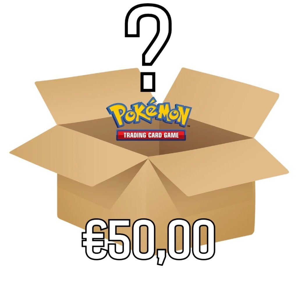 Pokemon mystery box met gegarandeerde waarde!!, Verzenden, Zo goed als nieuw, Meerdere kaarten