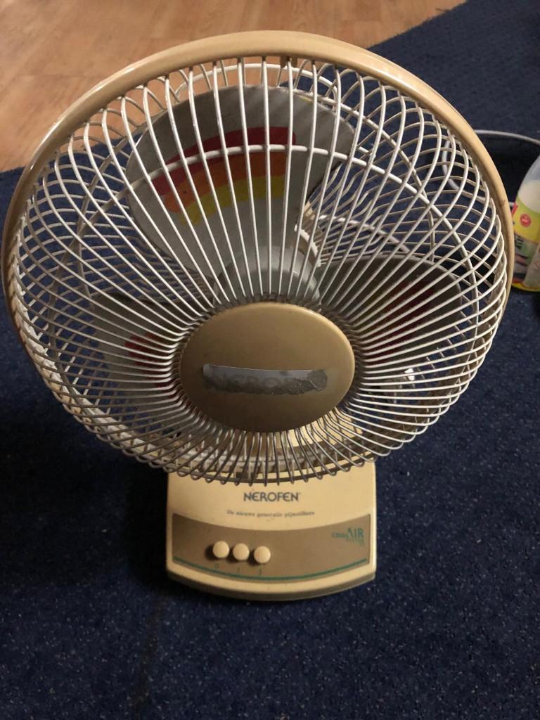 Philips HR3236 ventilator tafelmodel diameter 28 cm, Ophalen, Gebruikt, Tafelventilator