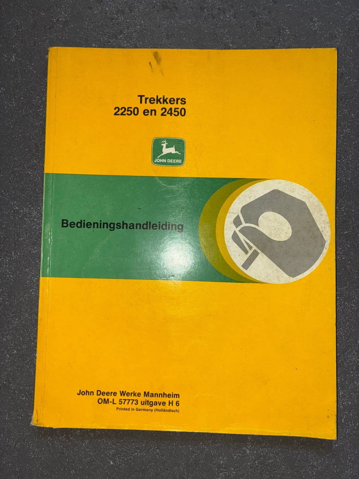 Bedieningshandleiding, John Deere 2250 en 2450, Verzenden, Gelezen