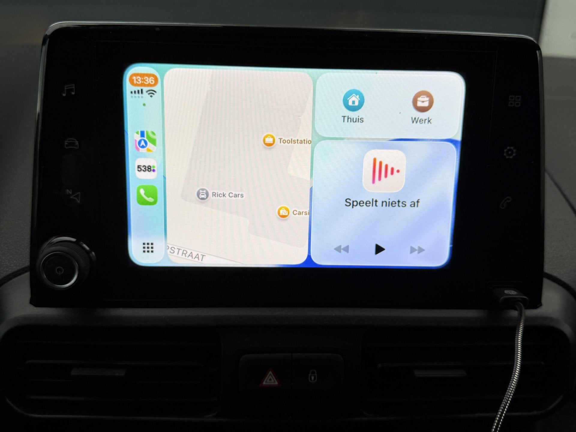 Toyota PROACE CITY 1.5 D-4D 102PK Euro 6 Live Cruise control, Auto's, Voorwielaandrijving, Dealer onderhouden, Stof, Gebruikt