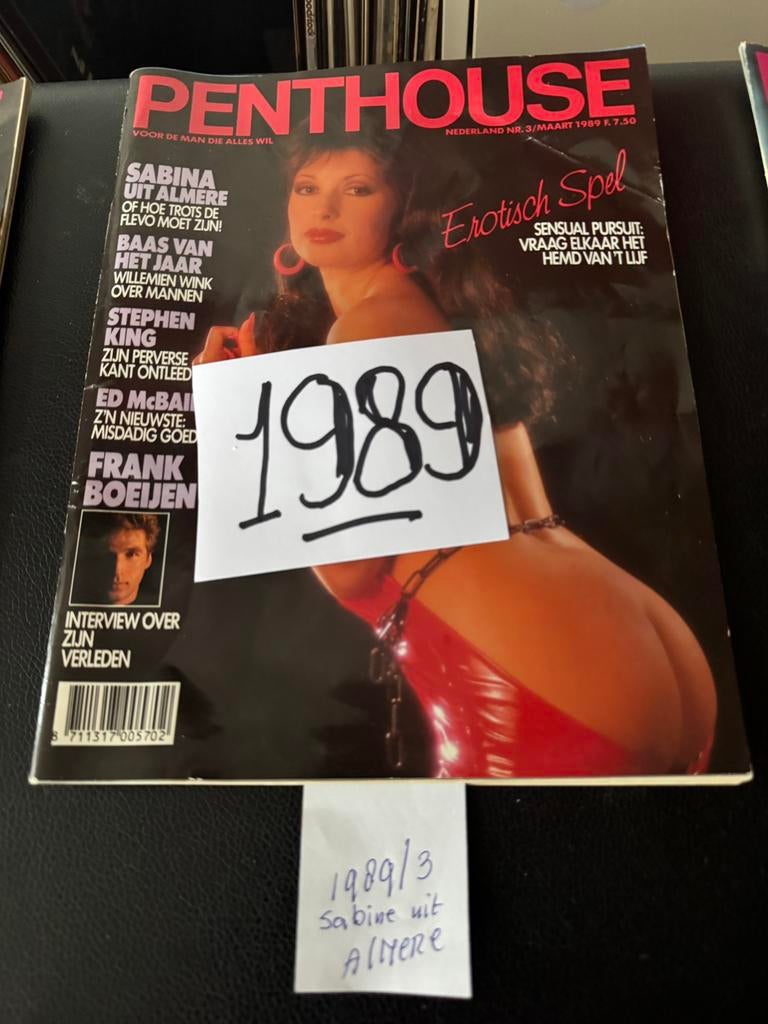 penthouse  1989. magazine 6 euro per stuk, Verzenden, 1980 tot heden, Tijdschrift