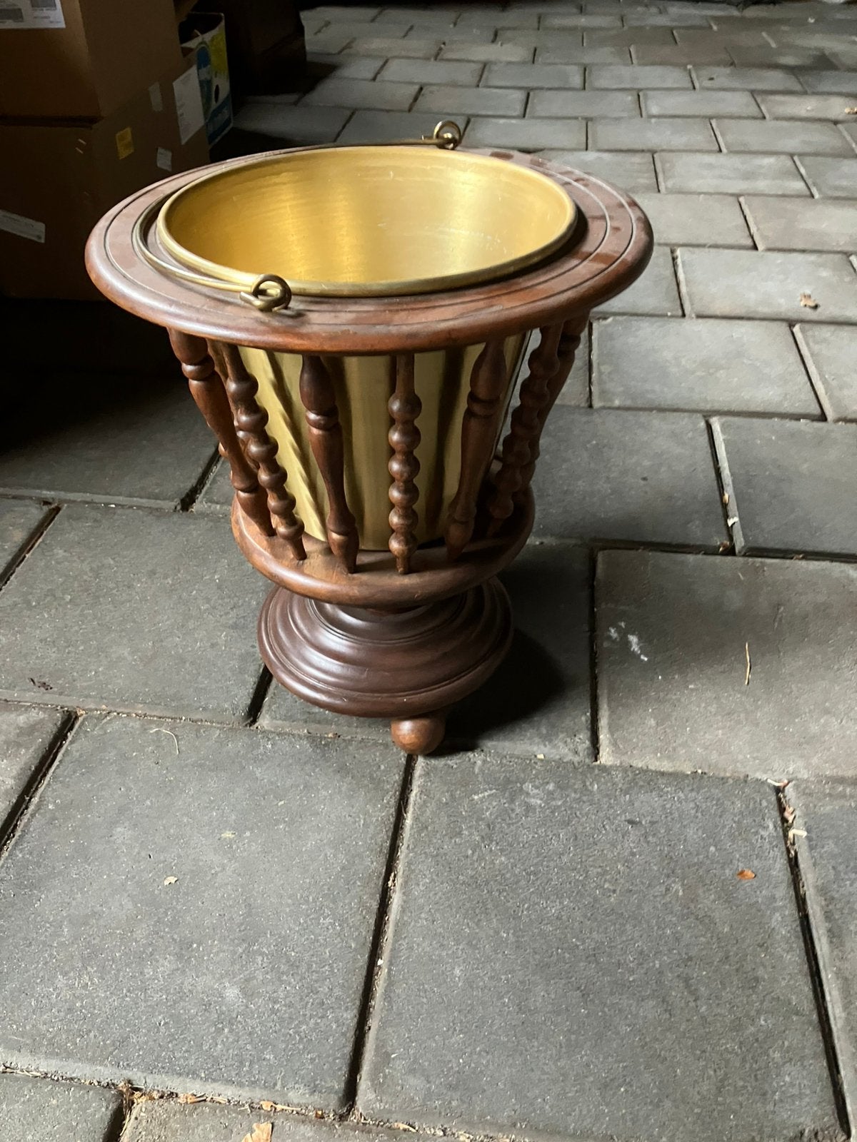 Plantenbak, Huis en Inrichting, Woonaccessoires | Zuilen en Pilaren, Ophalen, Gebruikt
