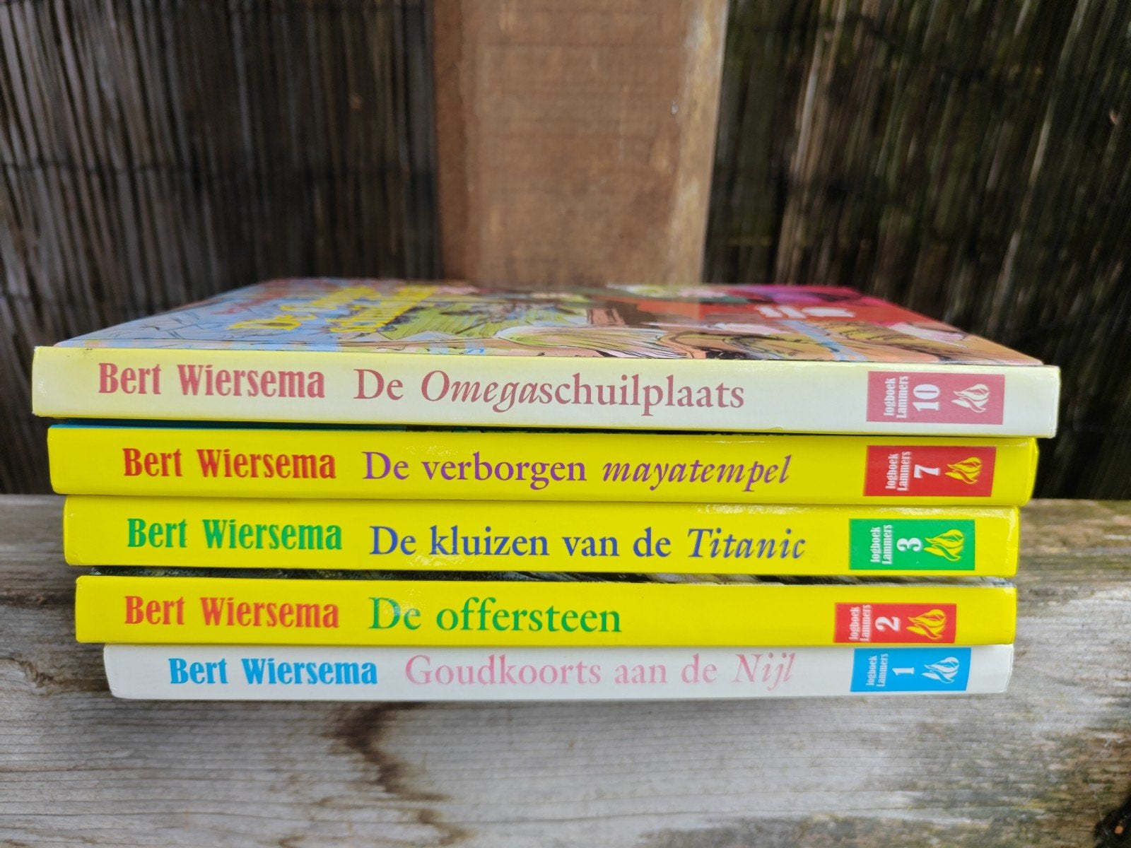 5 Delen van de serie: Logboek Lammers., Ophalen of Verzenden, Zo goed als nieuw