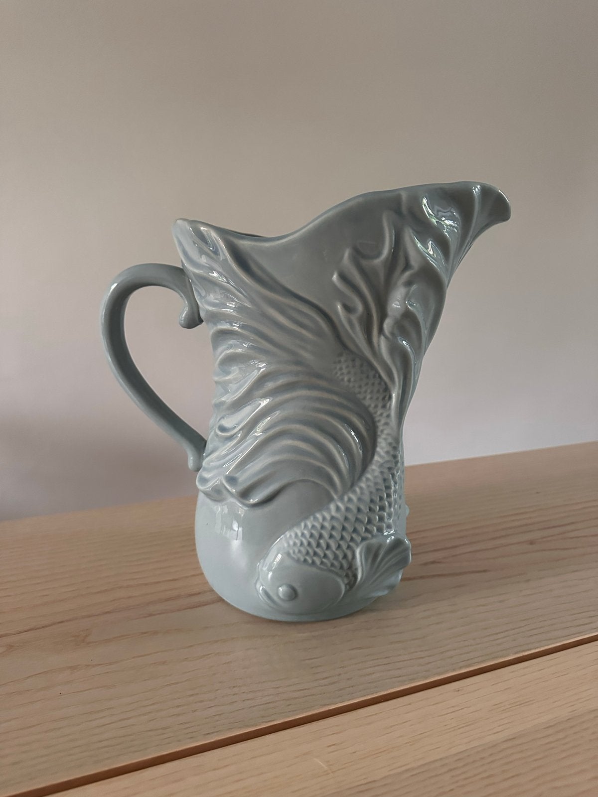 Decoratieve lichtblauwe kan van Sissy Boy te koop!, Ophalen