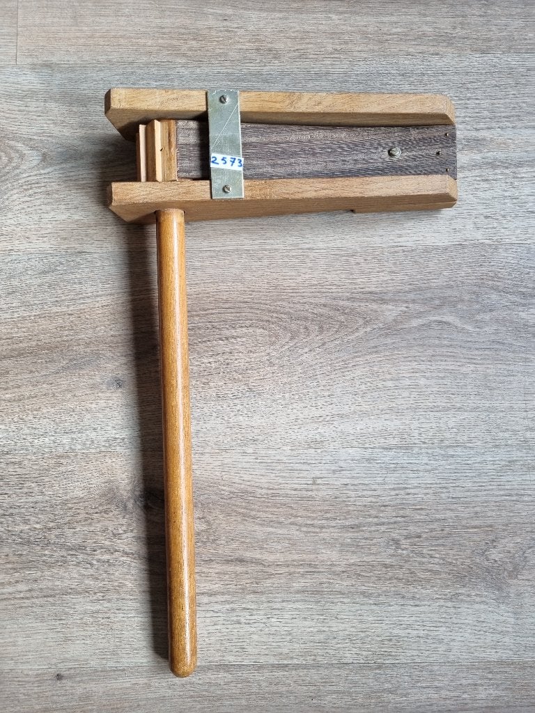 Grote houten ratel klepper muziekinstrument carnaval, Ophalen of Verzenden, Zo goed als nieuw