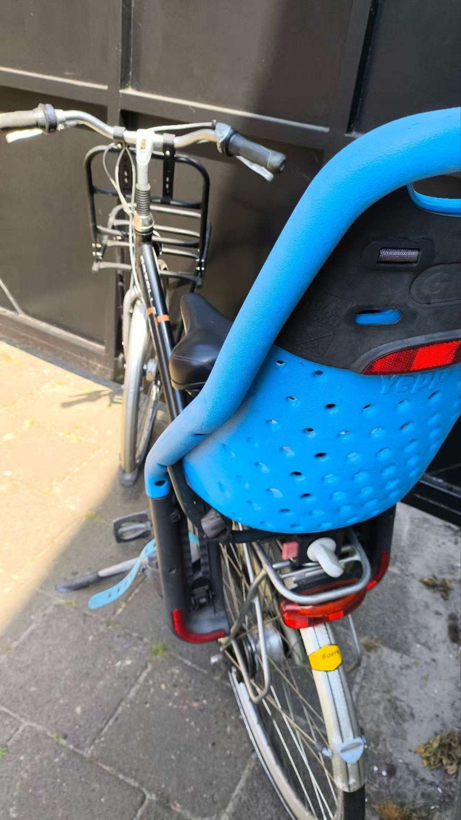 Gazelle stadsfiets met kinderzitje en voordrager, Fietsen en Brommers, Ophalen, Velgrem, Versnellingen, Gazelle