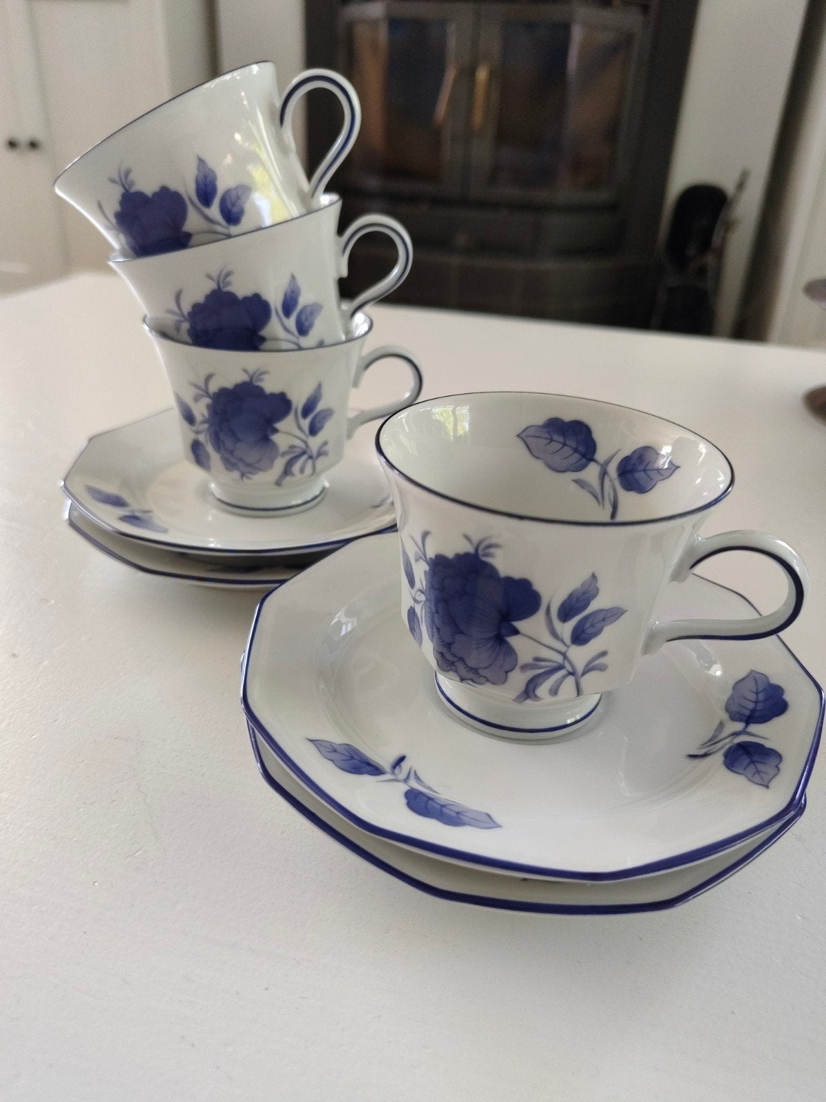 Set van 4 vintage Winterling Bavaria kop en schotels, Ophalen