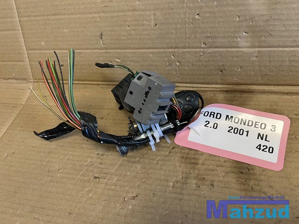 FORD MONDEO 3 Contactslot met 1 sleutel 2000-2007, Gebruikt, Info@ford.com, Ophalen of Verzenden, Ford