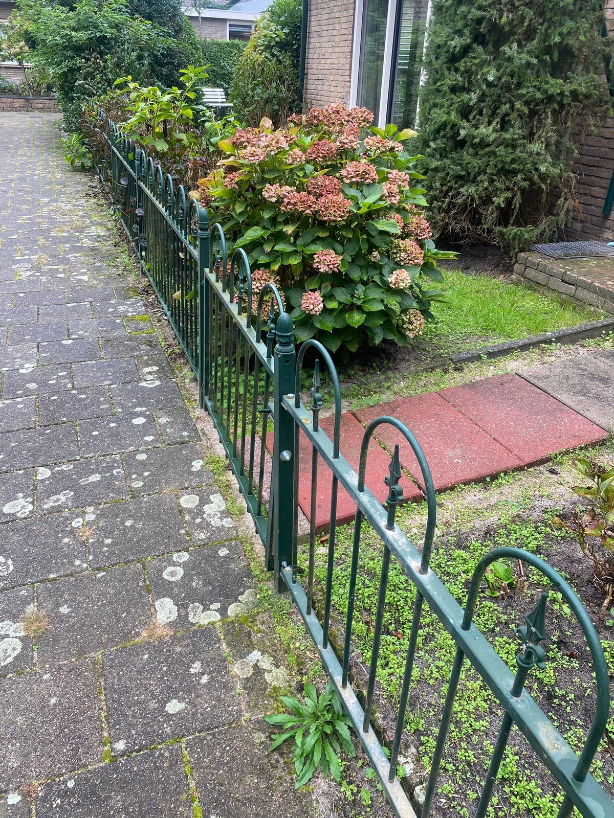 Tuinhek, Tuin en Terras, Ophalen, Zo goed als nieuw, IJzer, Tuinhek