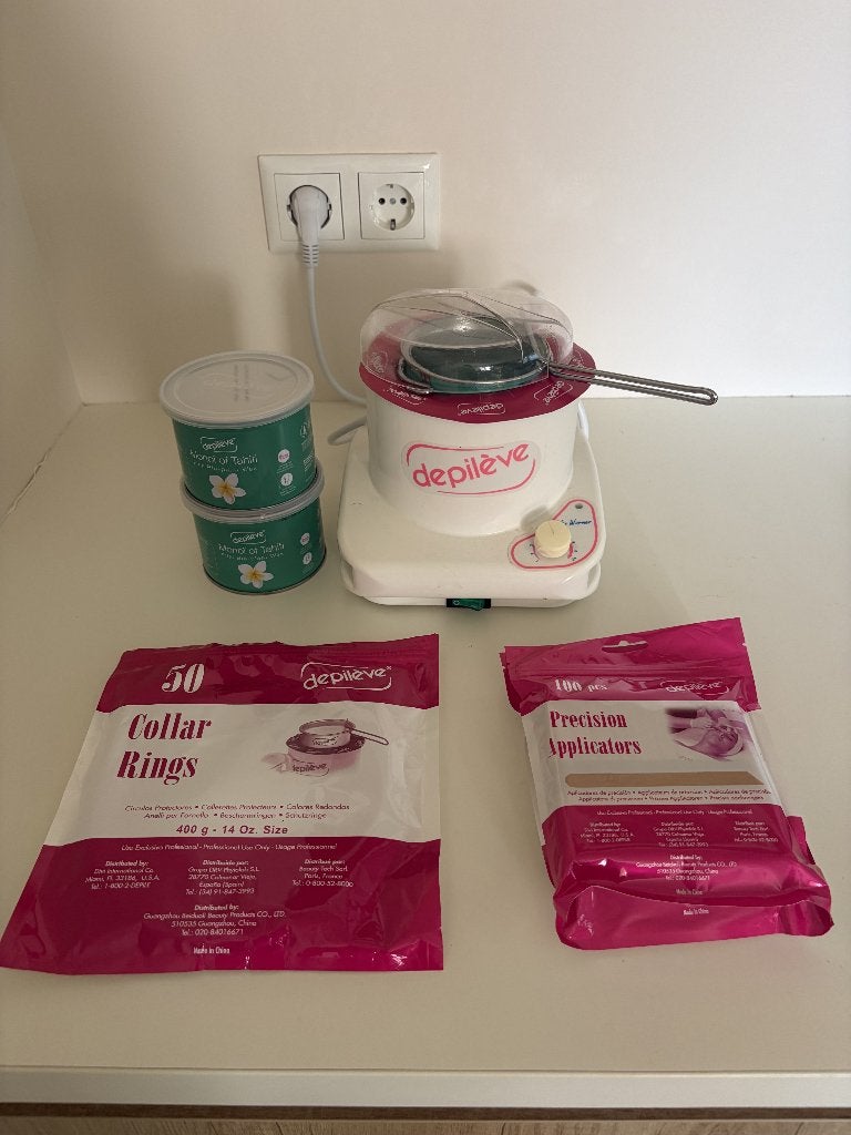 Depileve waxverwarmer set, Ophalen, Zo goed als nieuw, Overige typen