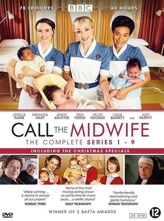 Call The Midwife - Seizoen 1 - 9 - Nieuwstaat, Boxset, Drama, Ophalen of Verzenden, Zo goed als nieuw