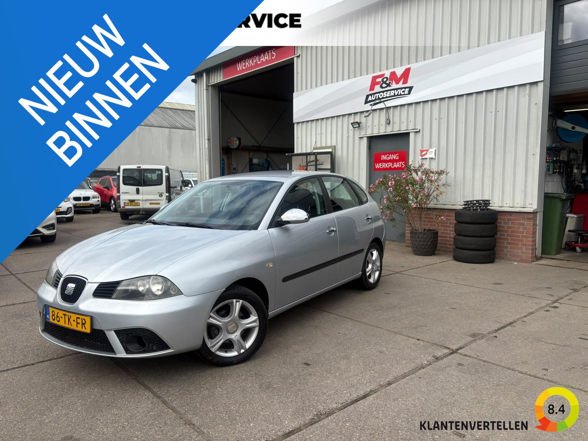SEAT Ibiza 1.4-16V Trendstyle Airco, radio, cruise, Voorwielaandrijving, Ibiza, Bedrijf, Handgeschakeld