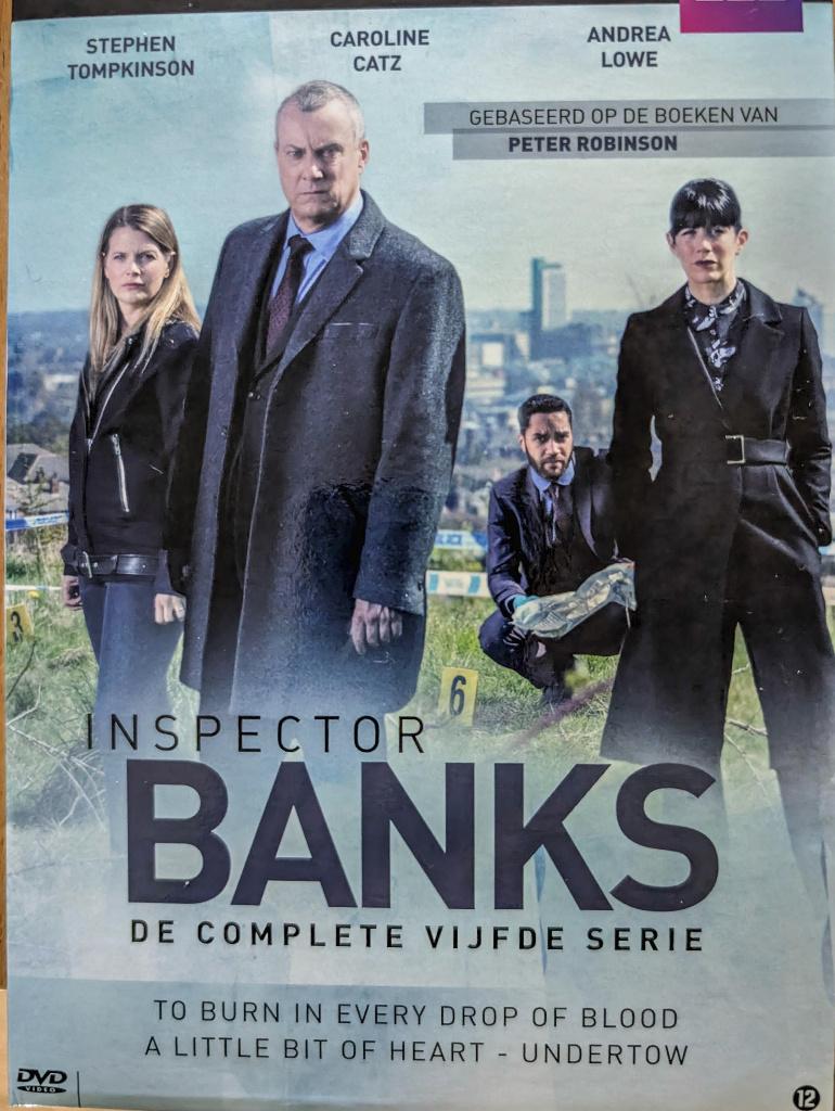 DVD dci Banks seizoen 5, Vanaf 16 jaar, Boxset, Ophalen of Verzenden, Zo goed als nieuw