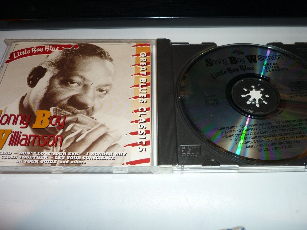 Sonny Boy Williamson - Little Boy Blue Great Blues Class CD, Ophalen of Verzenden, Zo goed als nieuw, Blues, Inclusief doosje