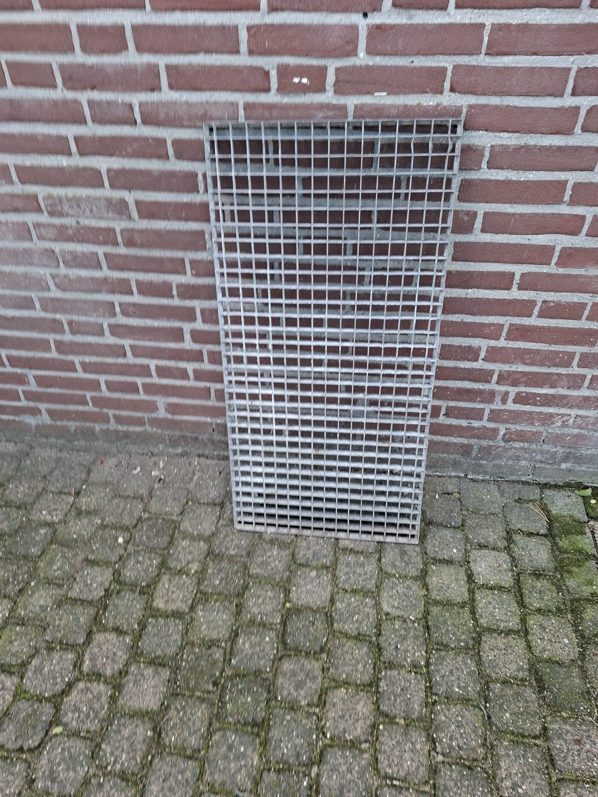 Ijzeren deur rooster, Ophalen, Zo goed als nieuw, Gietijzer