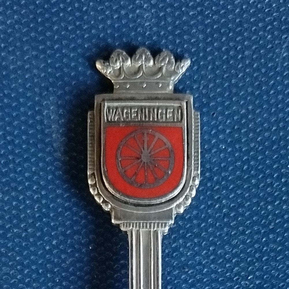 verzilverd lepeltje Wageningen (Sylvia), Ophalen of Verzenden