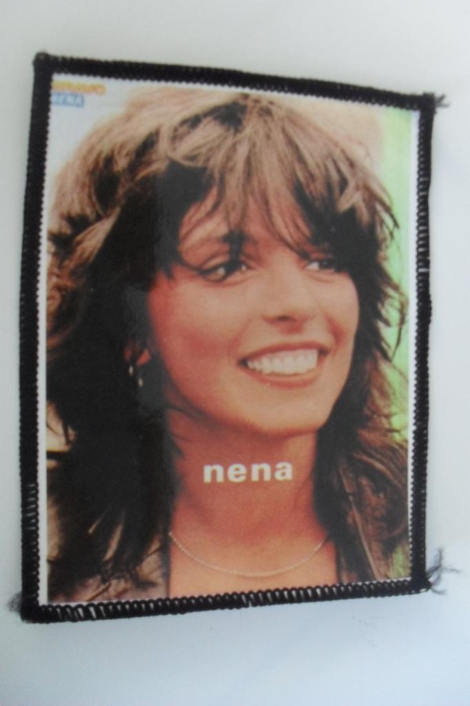 Nena muziek rock patch kledingembleem pop band, Ophalen of Verzenden, Nieuw, Kleding