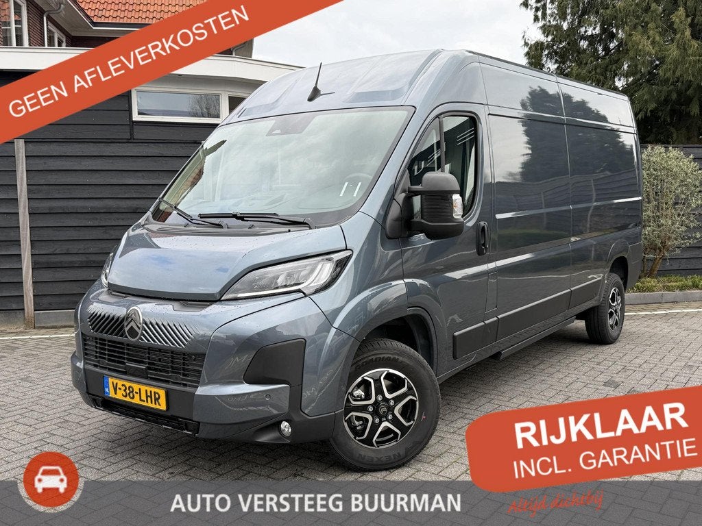 Citroen ë-Jumper 110 kWh 279PK Automaat 3.5t L3H2 Zwaar Ron, 12 maanden, Stof, Gebruikt, 2765 kg