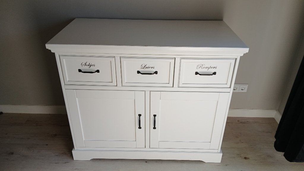 Prachtige Kidsmill commode wit, Ophalen, Gebruikt, 50 tot 70 cm, 100 cm of meer