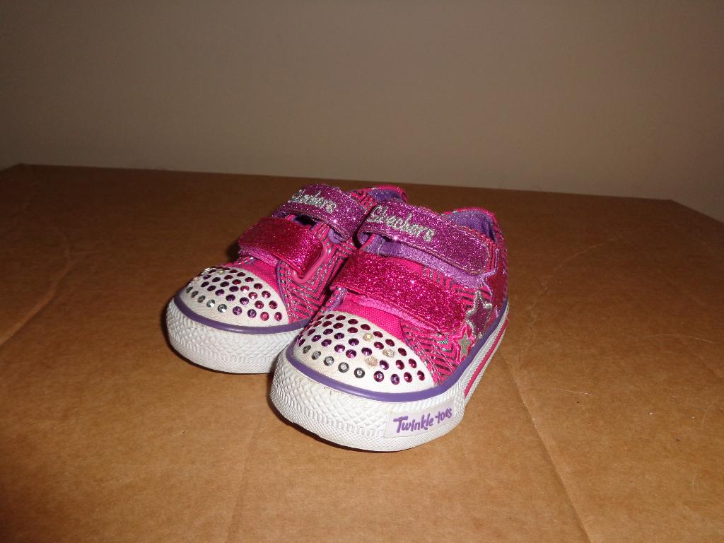 gave meisjessneakers van Skechers, Twinkle Toes, maat 21, Meisje, Schoenen, Ophalen of Verzenden, Zo goed als nieuw