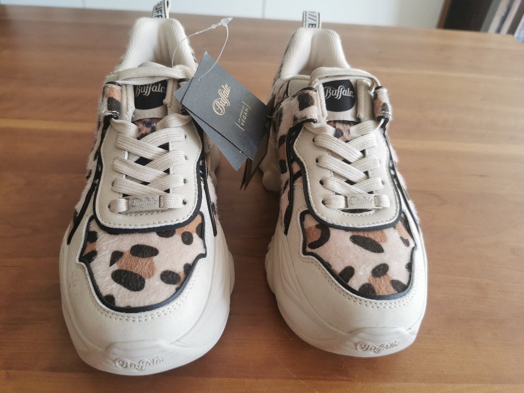 Buffalo, dames schoen, maat 37, Bruin, Verzenden, Nieuw, Sneakers of Gympen
