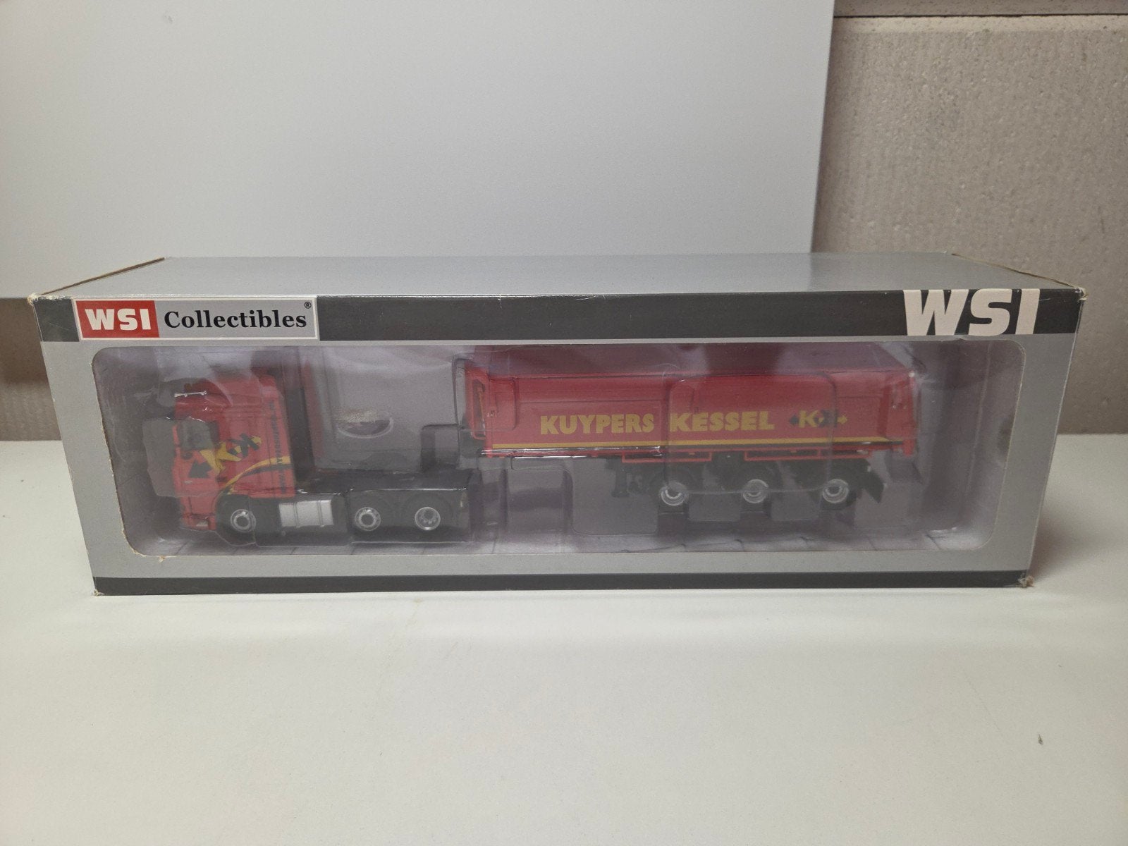 WSI DAF XF zandkipper Kuipers Kessel, Ophalen of Verzenden, Zo goed als nieuw, Bus of Vrachtwagen, Wsi