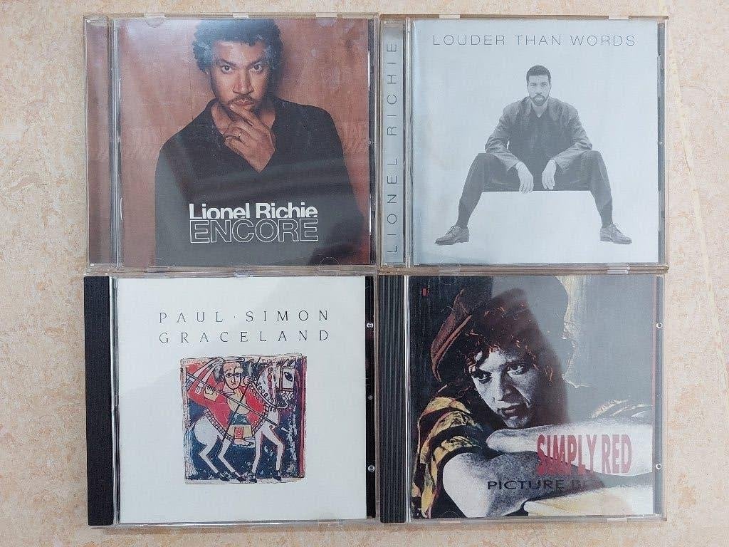 CDs+DVDs: Paul Simon, Lionel Richie, Bon Jovi, Simply Red, Ophalen of Verzenden, Zo goed als nieuw, Pop, Album
