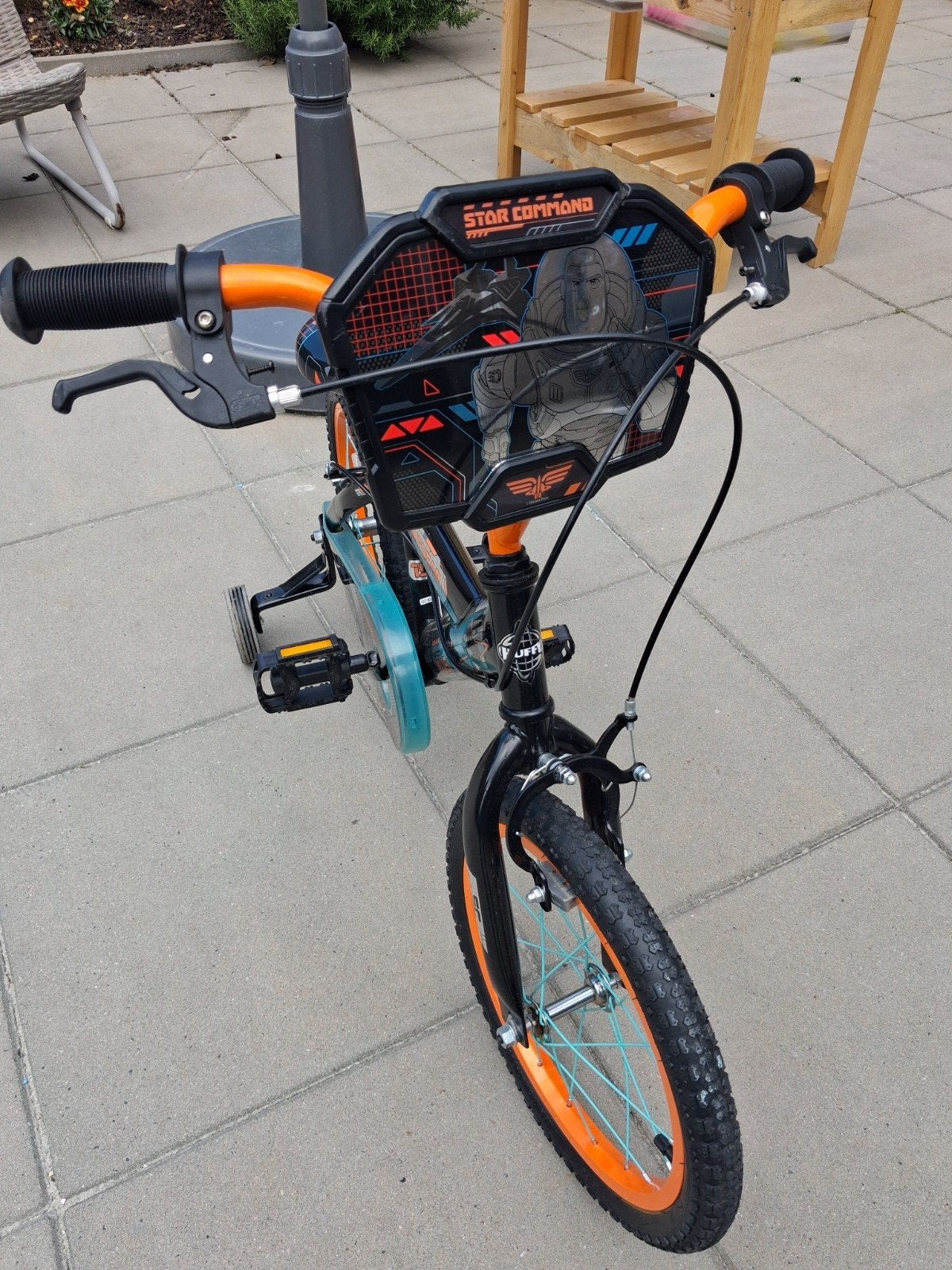 16 inch kinderfiets, Ophalen, Zijwieltjes, 16 tot 20 inch, Zo goed als nieuw