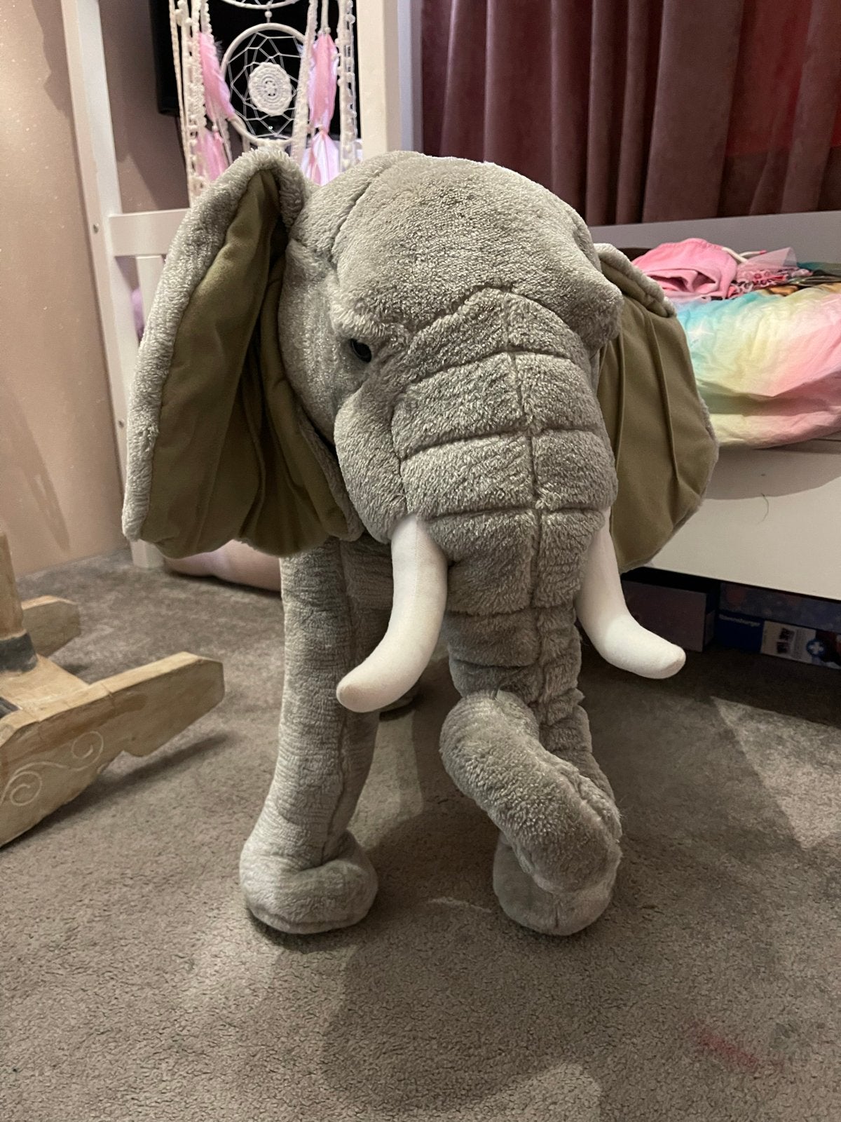 Childhome Olifant Knuffel - Groot Formaat, Kinderen en Baby's, Speelgoed | Knuffels en Pluche, Ophalen, Gebruikt, Overige merken