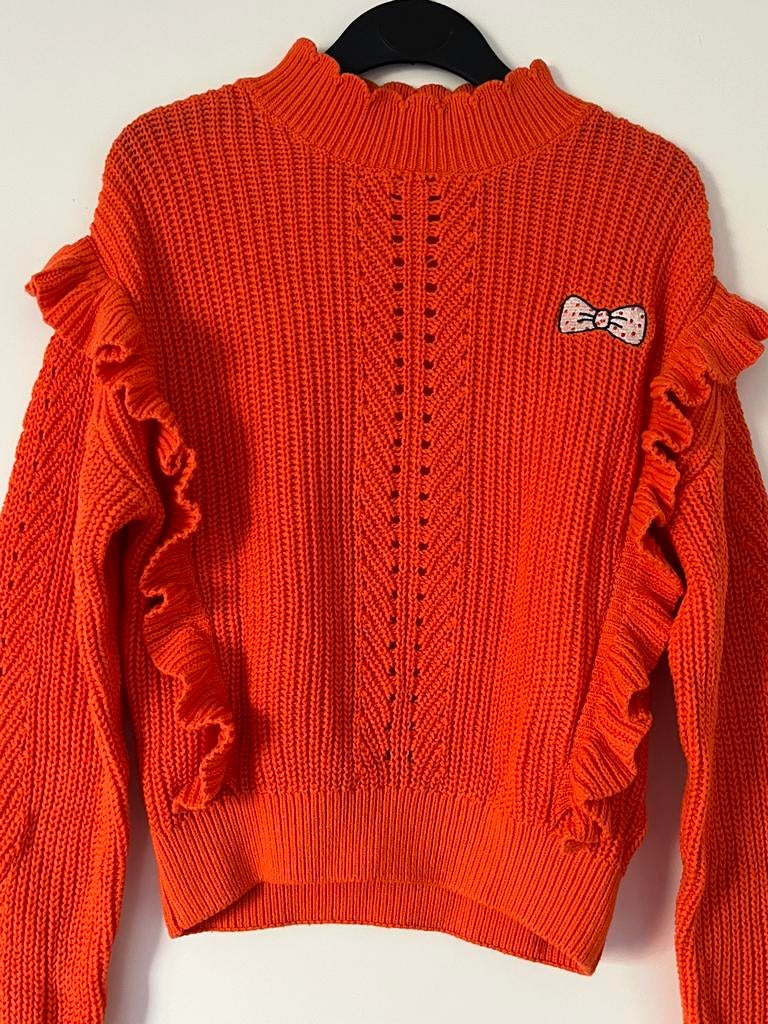 CarlijnQ meisjes trui maat 122/128, Ophalen of Verzenden, Zo goed als nieuw, Meisje, Trui of Vest
