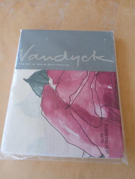 VanDyck Kussensloop 60/70 - Nieuw, Eenpersoons, Hoeslaken of Sloop, Nieuw, Ophalen of Verzenden