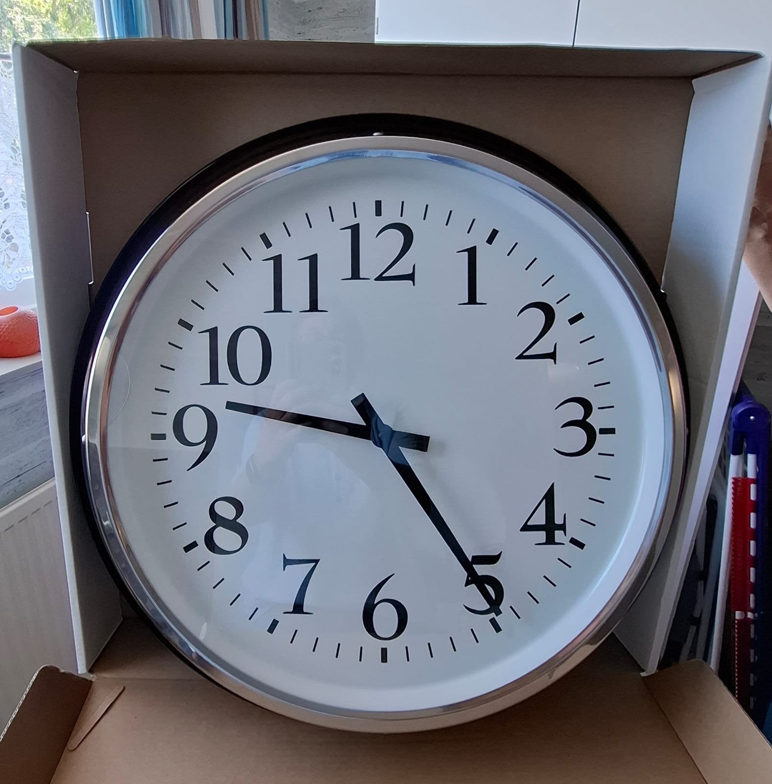 Ikea klok bravur, Ophalen, Zo goed als nieuw, Wandklok