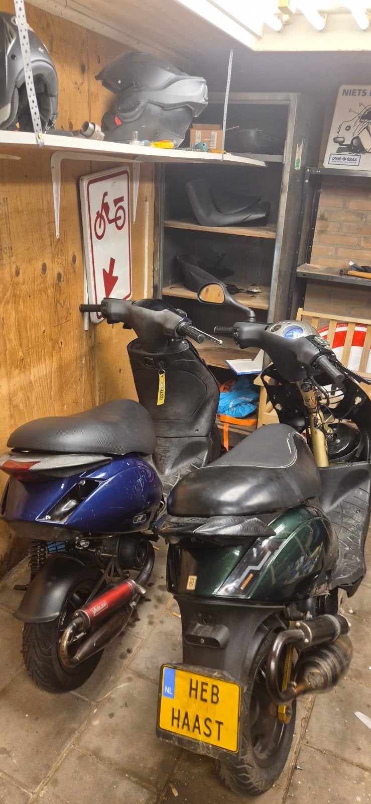 Zip 70cc brom, Fietsen en Brommers, Ophalen, Zo goed als nieuw, Tweetakt, Zip