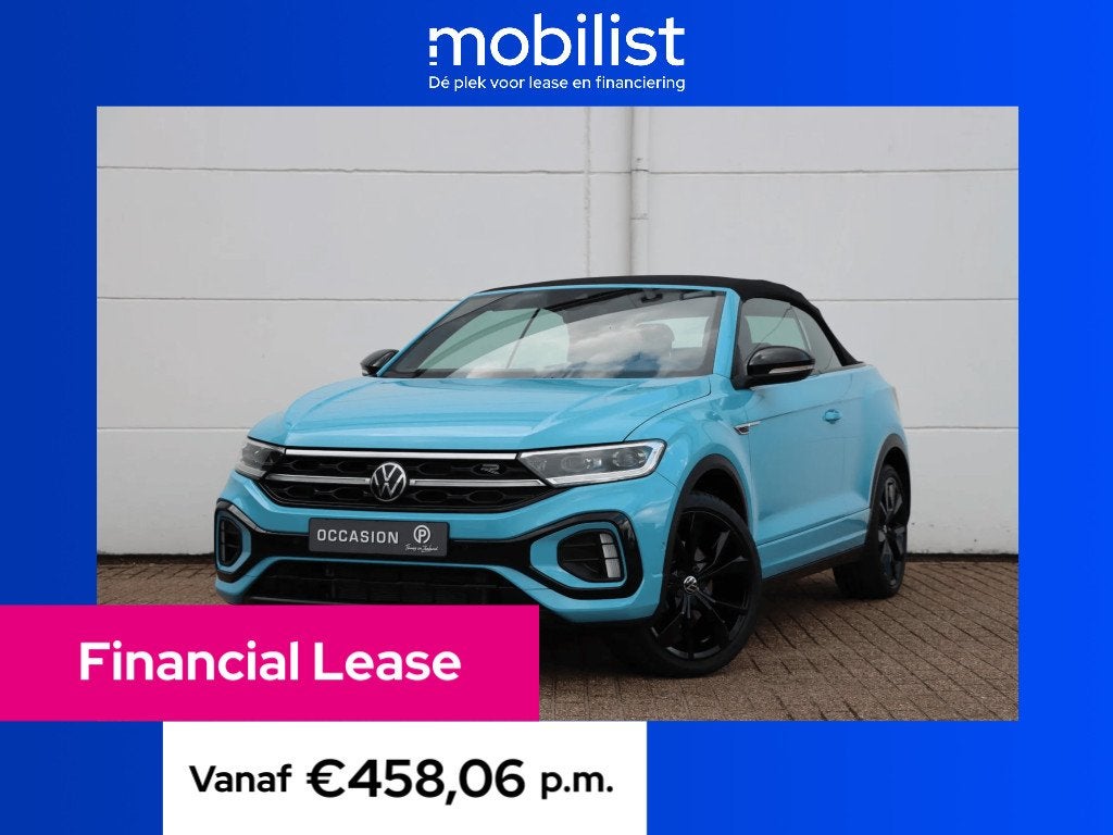 Volkswagen T-Roc Cabrio 1.5 TSI R-Line (bj 2022, automaat), 4 cilinders, 14 km/l, Bedrijf, Geïmporteerd
