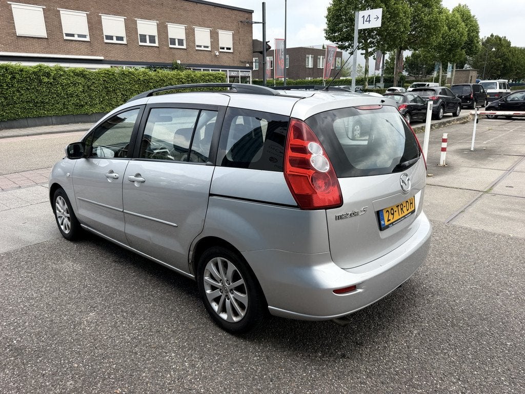 Mazda 5 1.8 Touring 7P Inruilauto’s tegen vaste prijzen. V, Auto's, Mazda, Stof, Gebruikt, 1370 kg, 4 cilinders