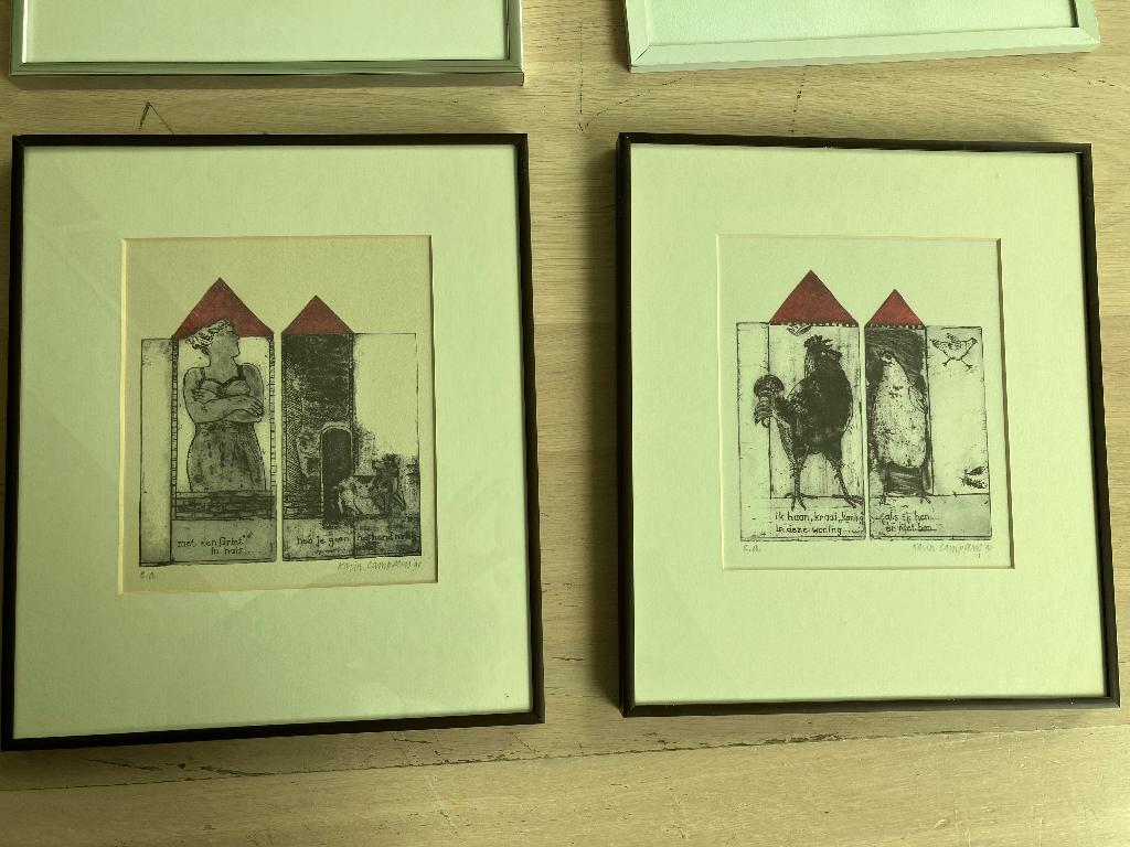 Edsen schilderij, Antiek en Kunst, Ophalen