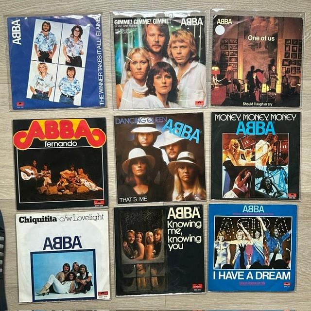 Abba Singles, Gebruikt, 1990 - 1999, 7 inch, Single